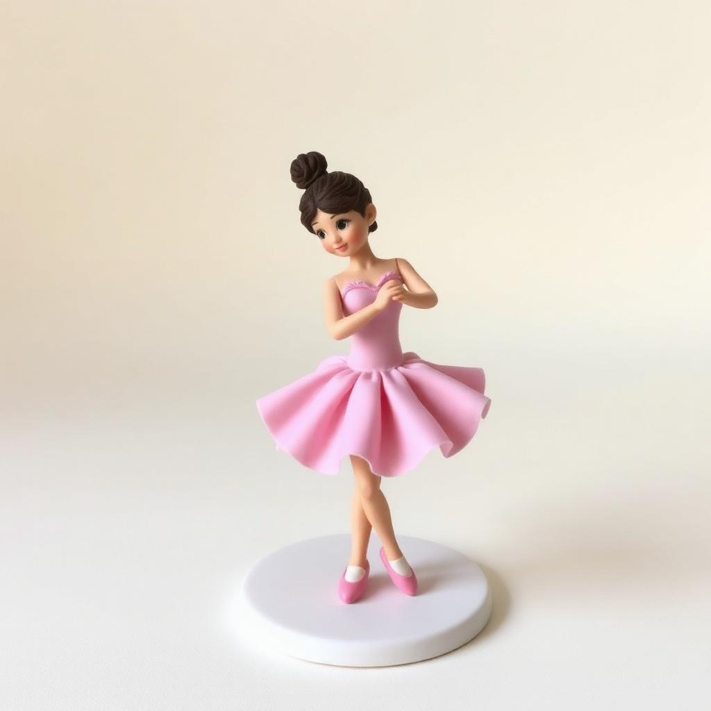 Boneco de biscuit: Bailarina em Tutu